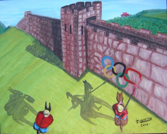 Don Quichotte et la Grande Muraille. - Jacky Laffitte