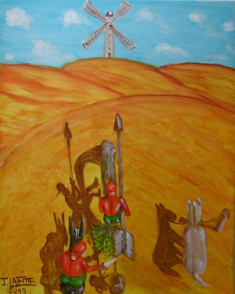 A A A A A Don Quichotte chevalier volant - Jacky Laffitte