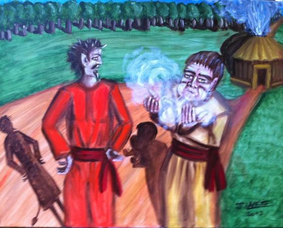 Du Satyre et du Paysan - Jacky Laffitte