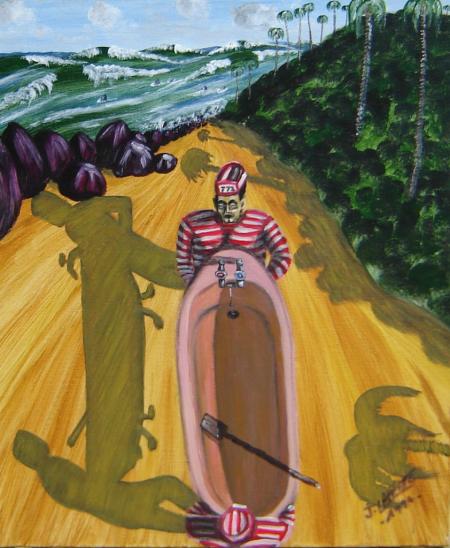 Evasion en baignoire - Jacky Laffitte