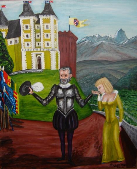 Corisande et Henri:retour des bannières - Jacky Laffitte