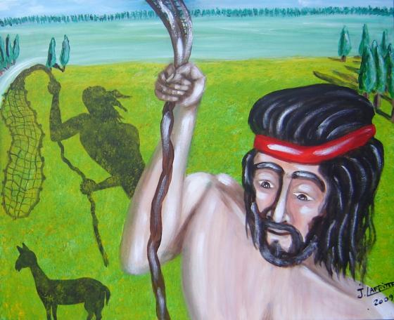 Hercule et la Biche de Cyrénée - Jacky Laffitte