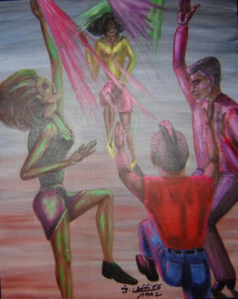 Le bal disco - Jacky Laffitte