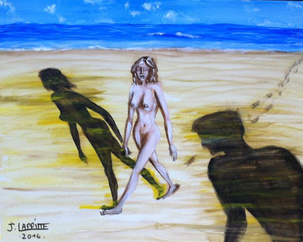 Nudistes - Jacky Laffitte - Click to enlarge