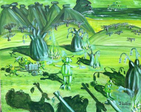 Planète verte - Jacky Laffitte