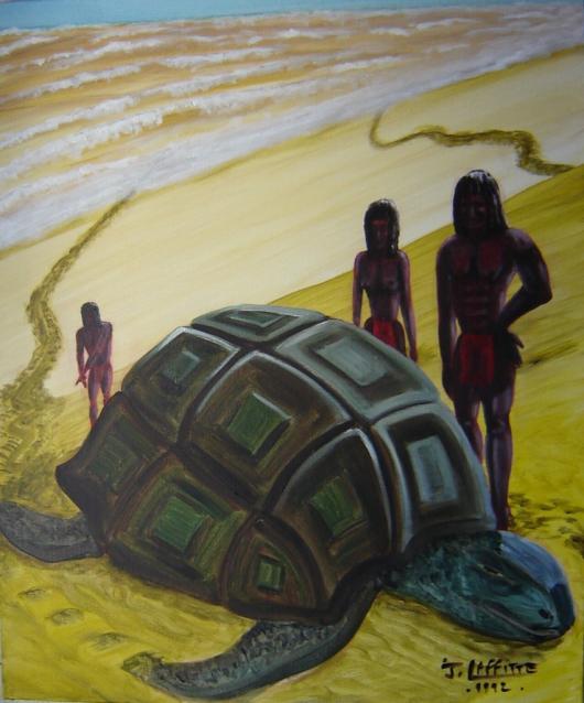 La ponte des tortues - Jacky Laffitte