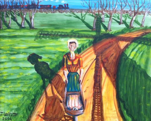 Porteuse de farine - Jacky Laffitte