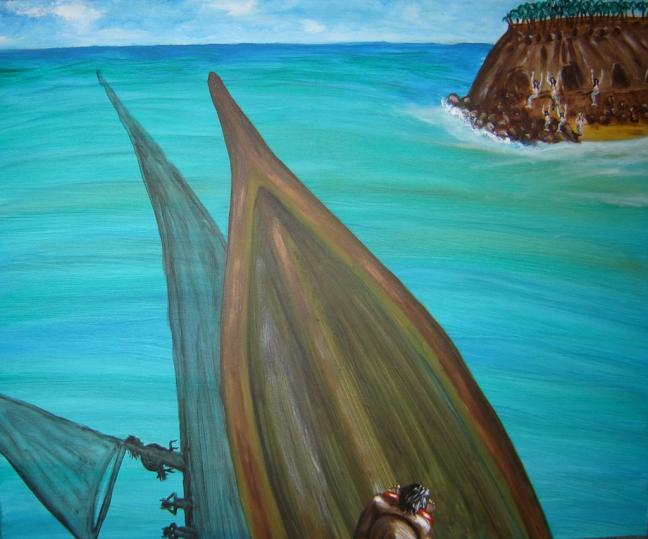 Ulysse et les Sirènes - Jacky Laffitte - Cliquer pour afficher en grand