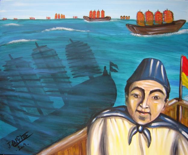 Zheng He Amiral Chinois - Jacky Laffitte - Cliquer pour afficher en grand