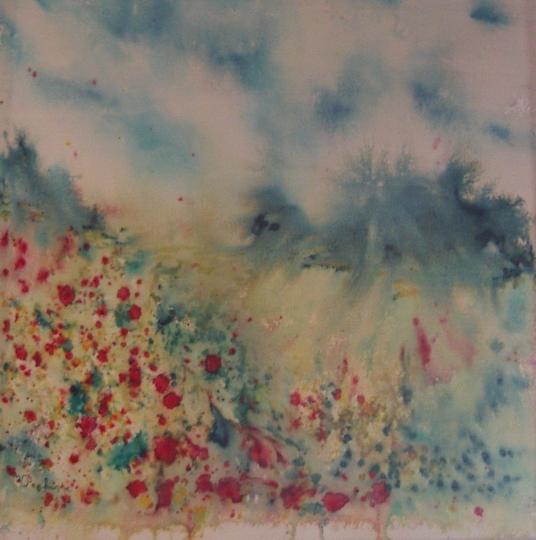 champs de coquelicots - Pechanne