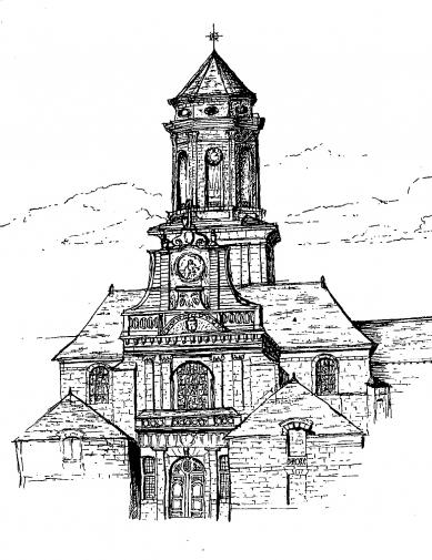 l'église de l'abbatiale - Jean-Clair Cougnaud