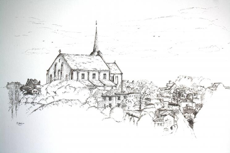 le bourg - Jean-Clair Cougnaud - Click to enlarge