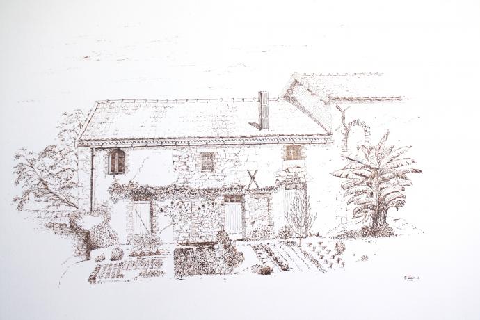 le jardin de la cure - Jean-Clair Cougnaud - Click to enlarge