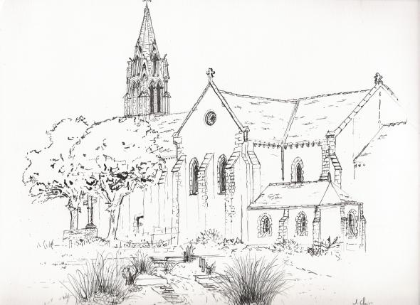 le jardin de l'église - Jean-Clair Cougnaud - Click to enlarge