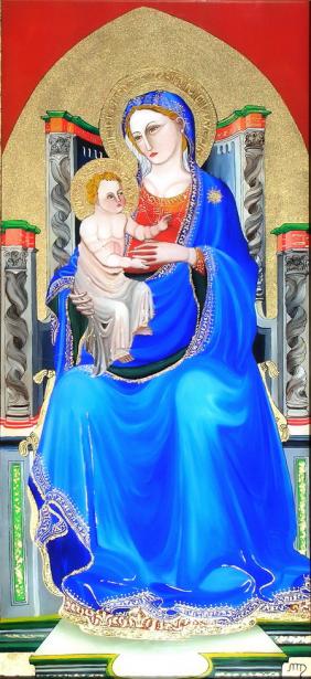 Vierge à l'Enfant - Mathilda De Carpentry