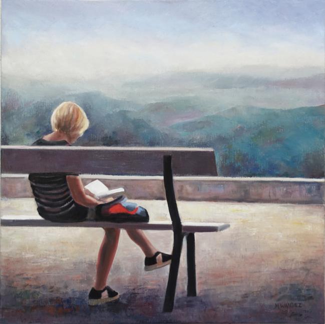 La Lectrice - Marc Wantiez - Cliquer pour afficher en grand