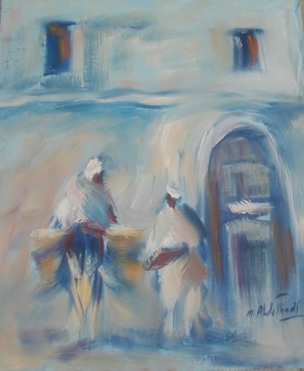 rue d'essaouira - Abdelhadi Mbarki - Click to enlarge