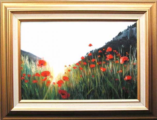 Coquelicots - Jean-Joseph Chevalier - Cliquer pour afficher en grand