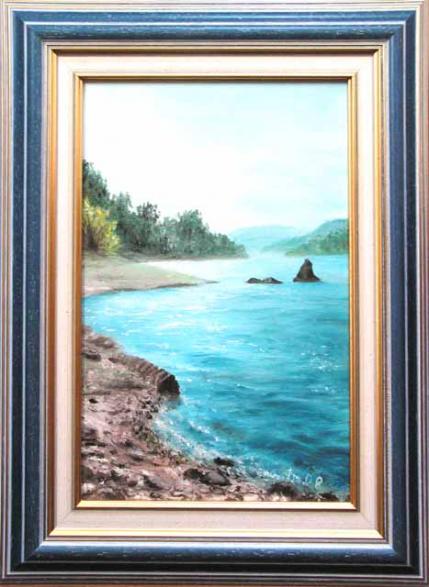 Vague sur un lac - Jean-Joseph Chevalier