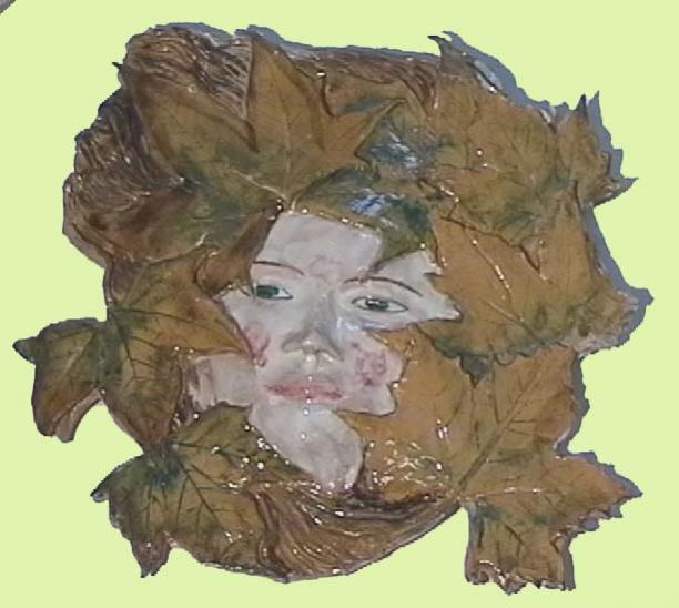Face à de feuilles - Maria Rosaria D'Alessandro - Click to enlarge