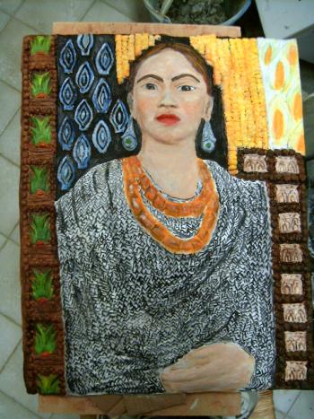 Frida Kahlo tribute - Maria Rosaria D'Alessandro