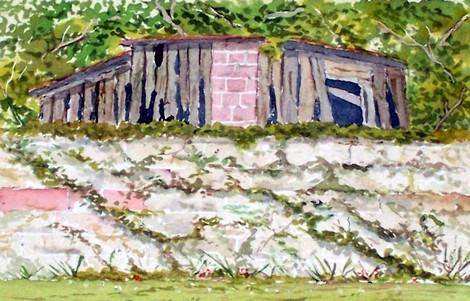 Derrière le vieux mur - Alain Chevrignac
