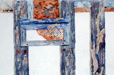Fragment d'un vieux portail - Alain Chevrignac
