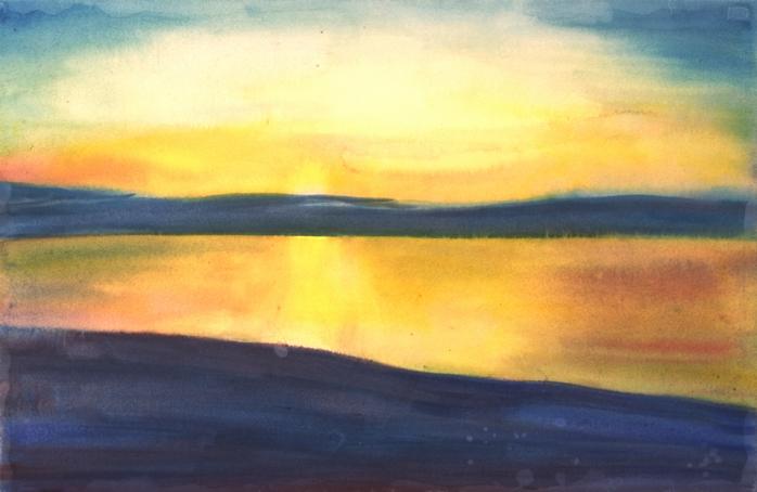 Lake Huron Sunset - Andrew Chisholm - Cliquer pour afficher en grand