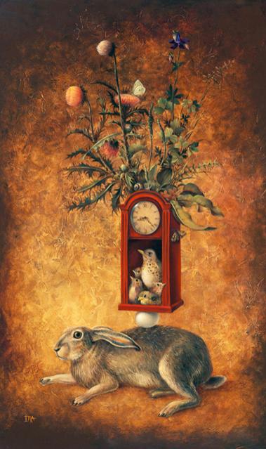 Pyramid with Hare - Irena Aizen