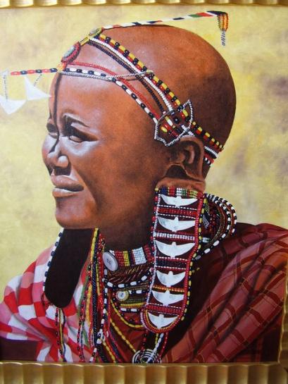 femme maasai - Christian Pacaud