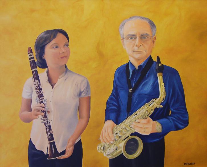 Les Musiciens - Eric Destredjian - Cliquer pour afficher en grand