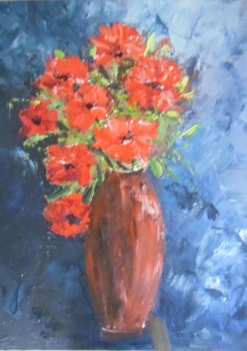 Flores rojas - Ana Serrote