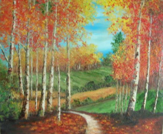 Paisaje otoñal - Ana Serrote