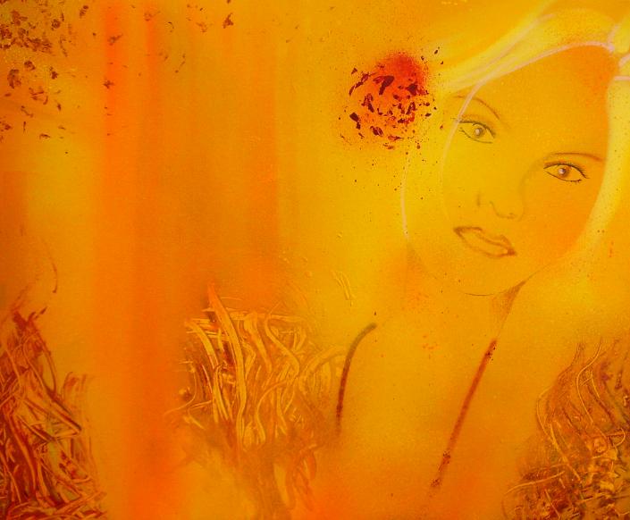 Femme aux Fleurs d'Orange - Maone - Click to enlarge