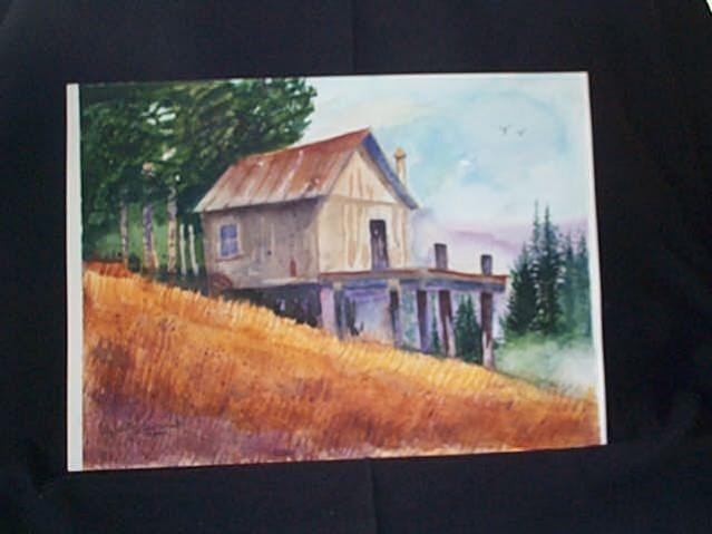 Rustic Cabin - Elizabeth Gawronski - Click to enlarge