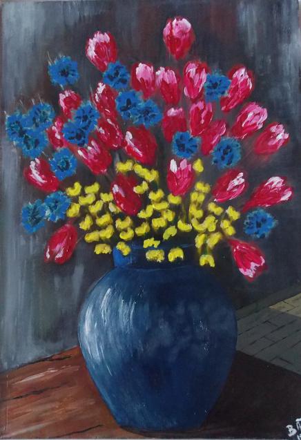 Avec des fleurs... - Batz