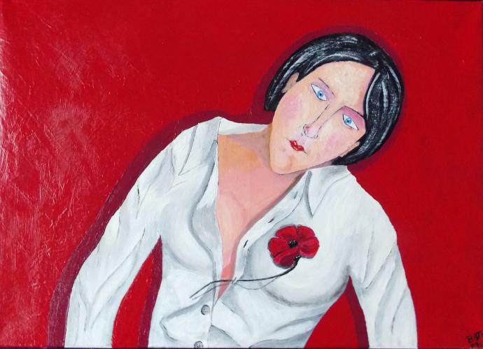 Un p'tit coquelicot... - Batz - Cliquer pour afficher en grand