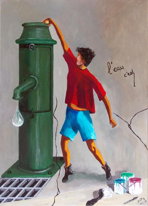 L'eau et l'enfant - Batz
