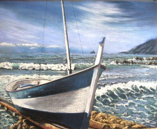 barque à sec - Robert Esnay