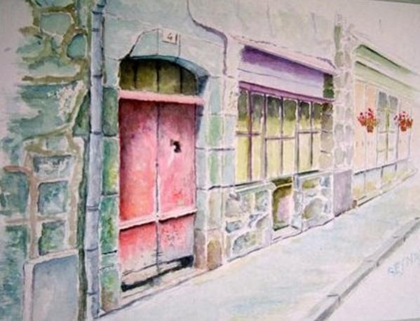 la vieille porte - Robert Esnay - Click to enlarge