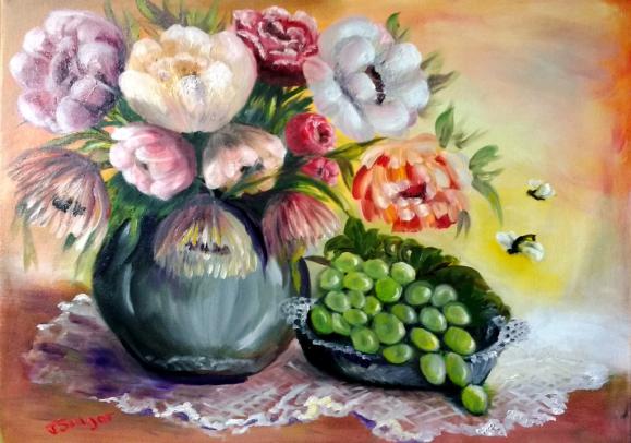 Bees - Tatiana Sragar - Cliquer pour afficher en grand