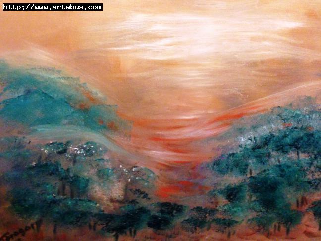 Sunset Impression - Tatiana Sragar - Cliquer pour afficher en grand