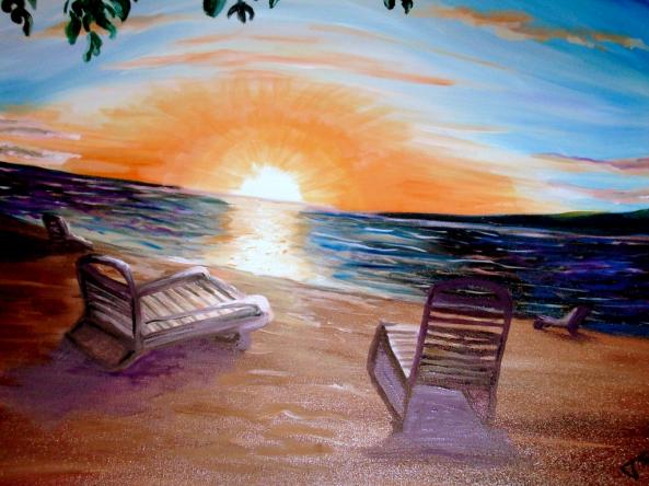 Sunset at Maui - Tatiana Sragar - Cliquer pour afficher en grand
