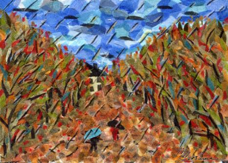 Autumn Rain - Marina Gershman