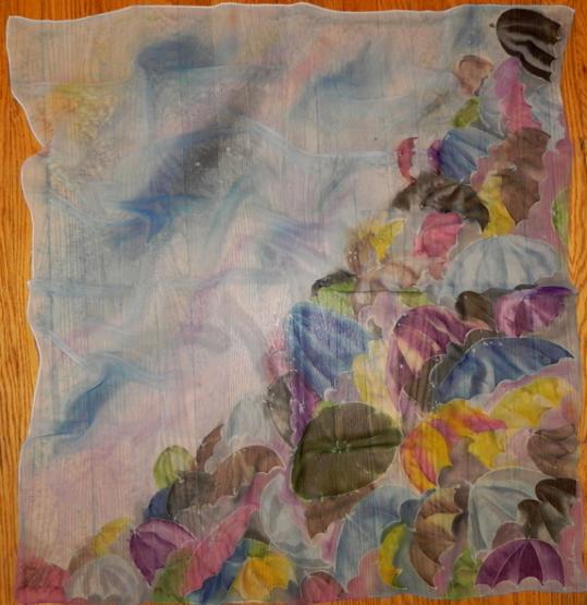 Big Umbrellas Scarf - Marina Gershman