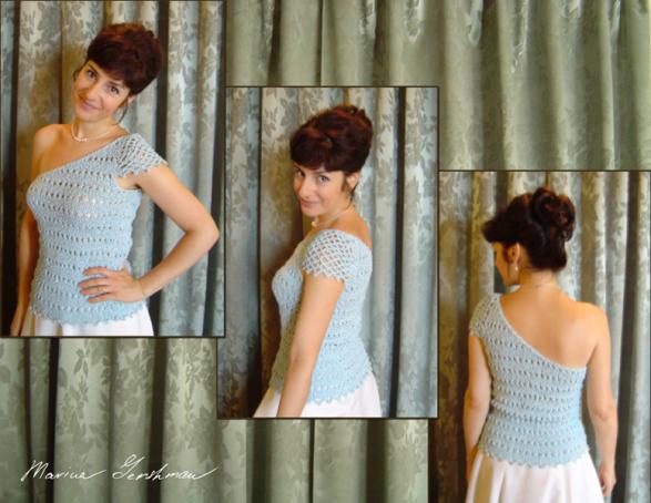 Blue lace - Marina Gershman - Cliquer pour afficher en grand