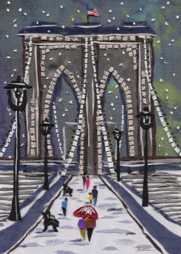 Brooklyn Bridge, New York - Marina Gershman