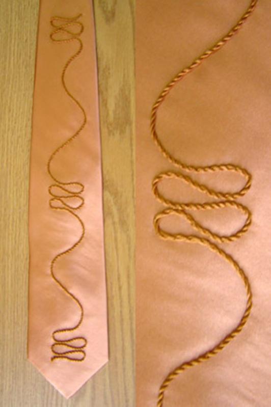 Coral tie - Marina Gershman