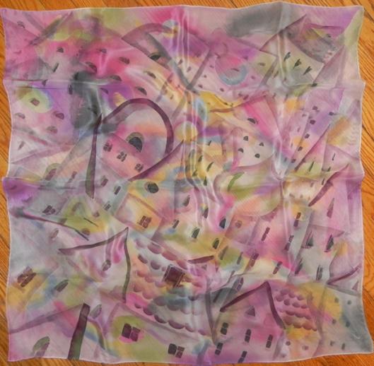 Houses Scarf - Marina Gershman