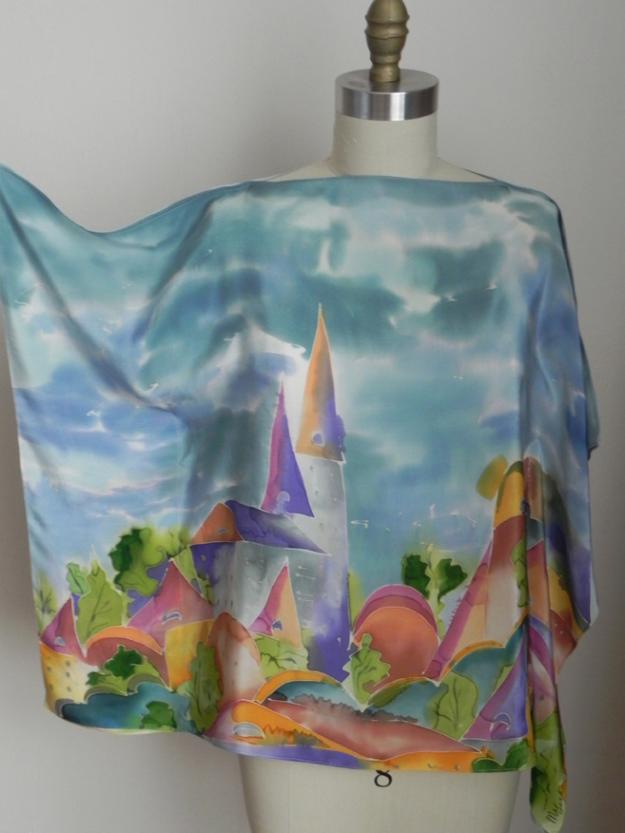 Silk Blouse Town - Marina Gershman - Click to enlarge